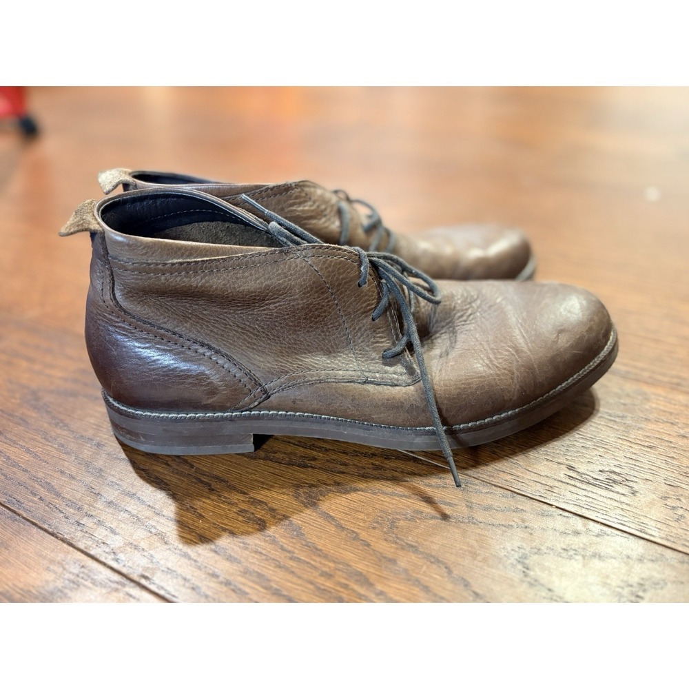 Cole Haan Chukka Brown Leather Ankle Boots Shoes C11847 Men's Sz 10.5M